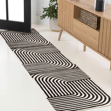Odense Minimalist Angle Geometric Area Rug